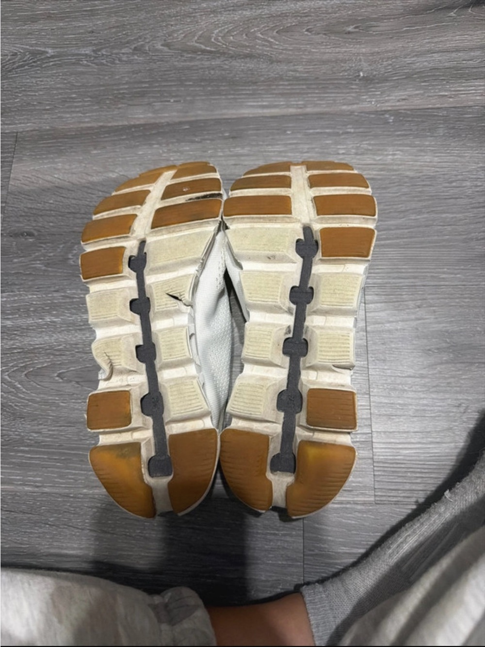 On Running Women's Cloudnova Athletic Shoes in Off-White - Picture 2 of 7